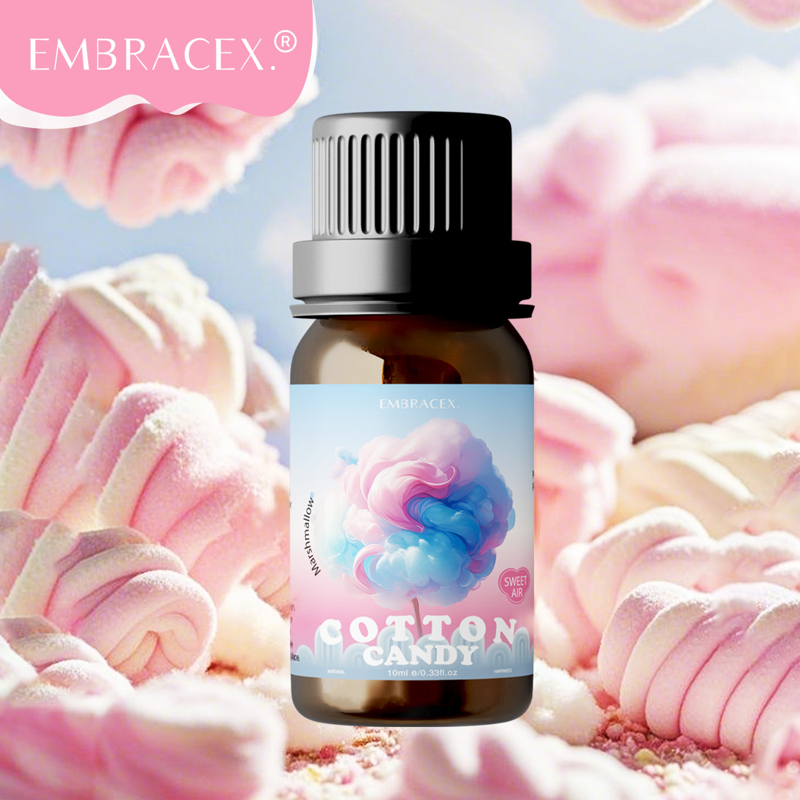 10ml Marshmallow/Cotton Candy  - Perfume Fragrance Oil recension och pris