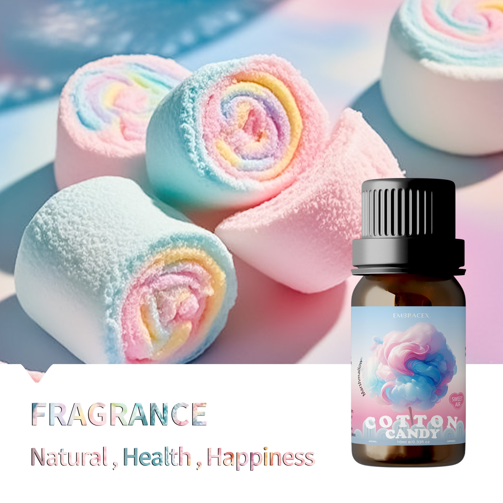 10ml Marshmallow/Cotton Candy  - Perfume Fragrance Oil recension och pris