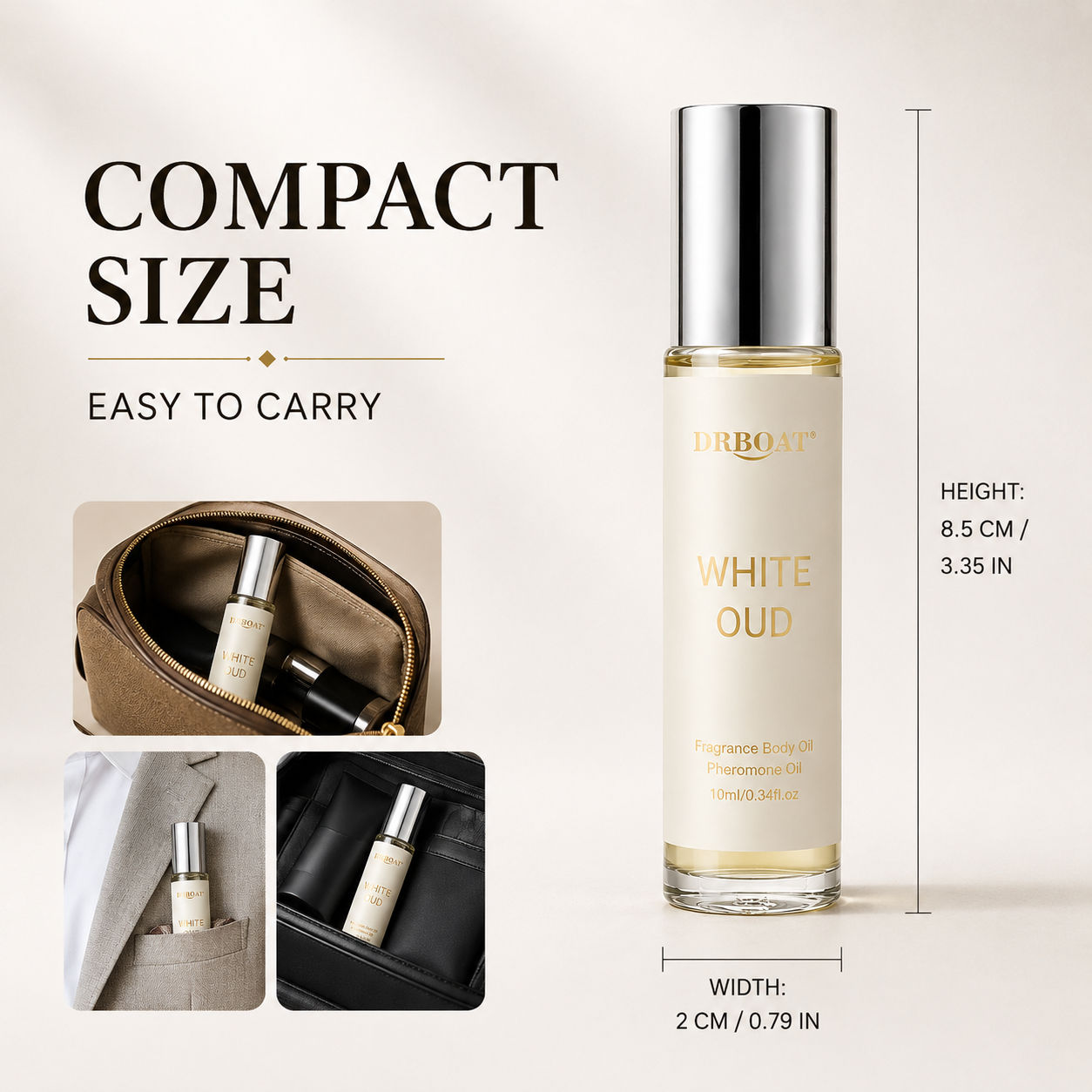 Men Roll-on Perfume Oil,Fresh  - Perfume Fragrance Oil recension och pris