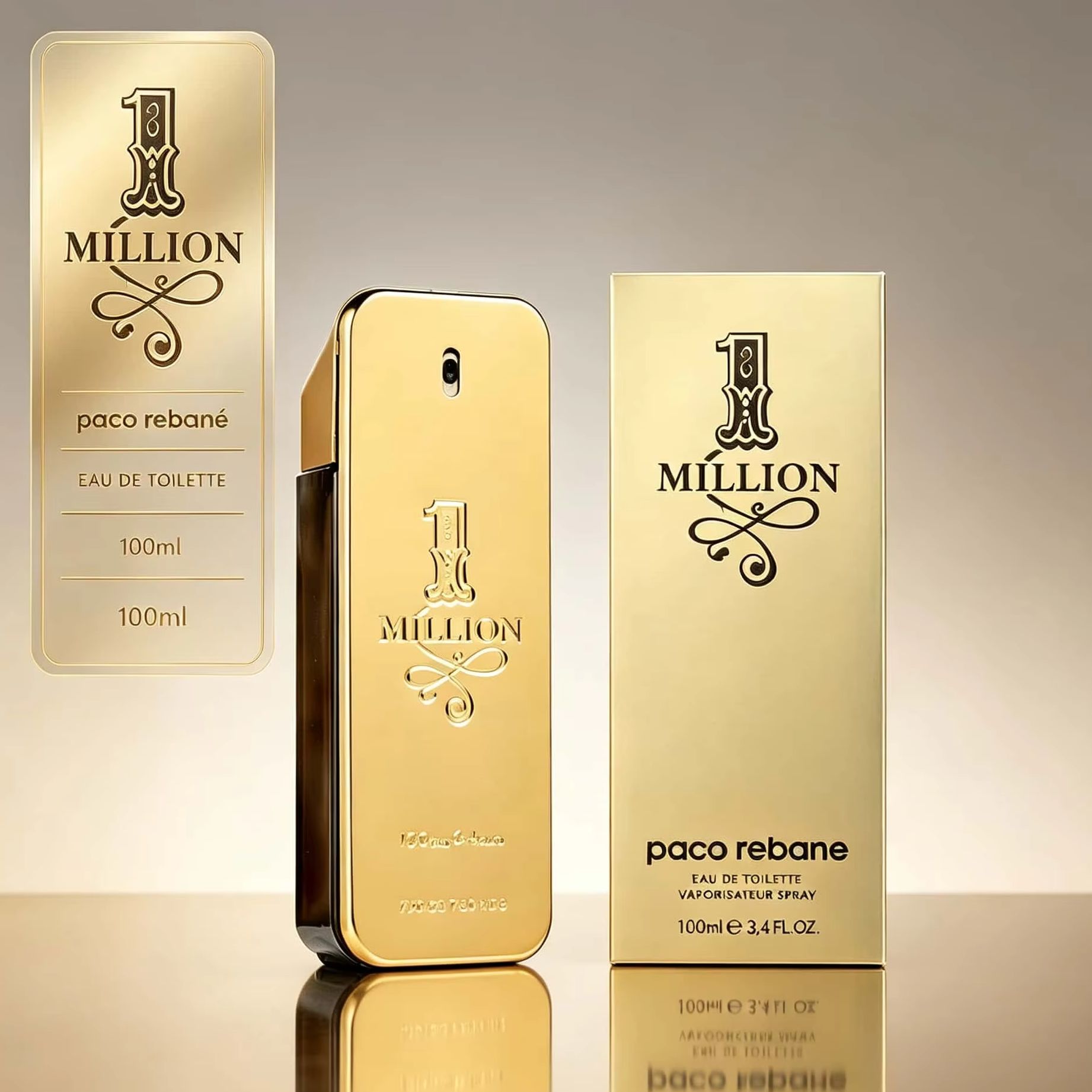 Paco Rabanne 1 Million Eau de  - Perfume Alcohol Fragrance recension och pris